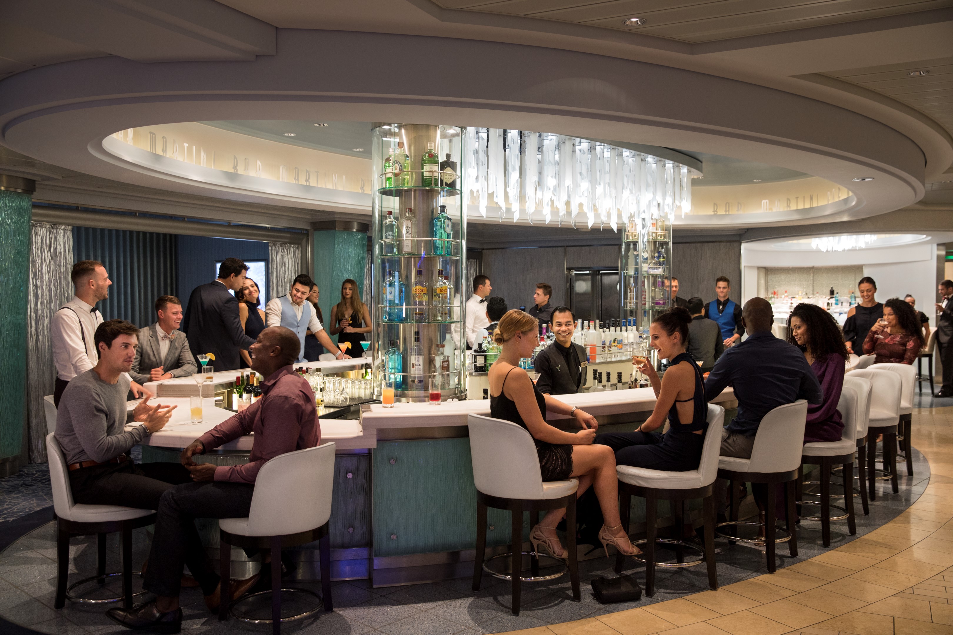 Celebrity Reflection - Martini Bar & Crush